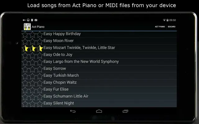 Act Piano android App screenshot 0