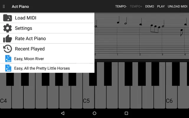 Act Piano android App screenshot 9