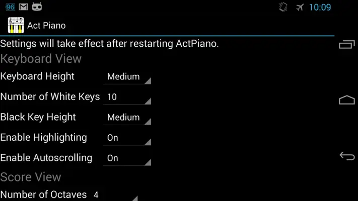 Act Piano android App screenshot 3