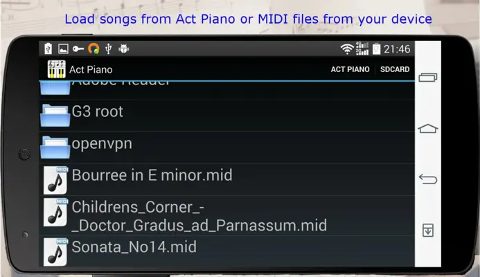 Act Piano android App screenshot 5