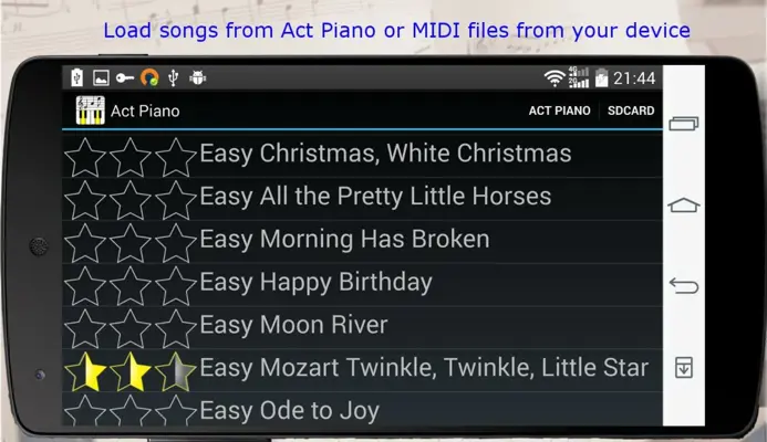 Act Piano android App screenshot 6