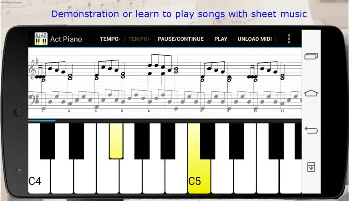 Act Piano android App screenshot 7